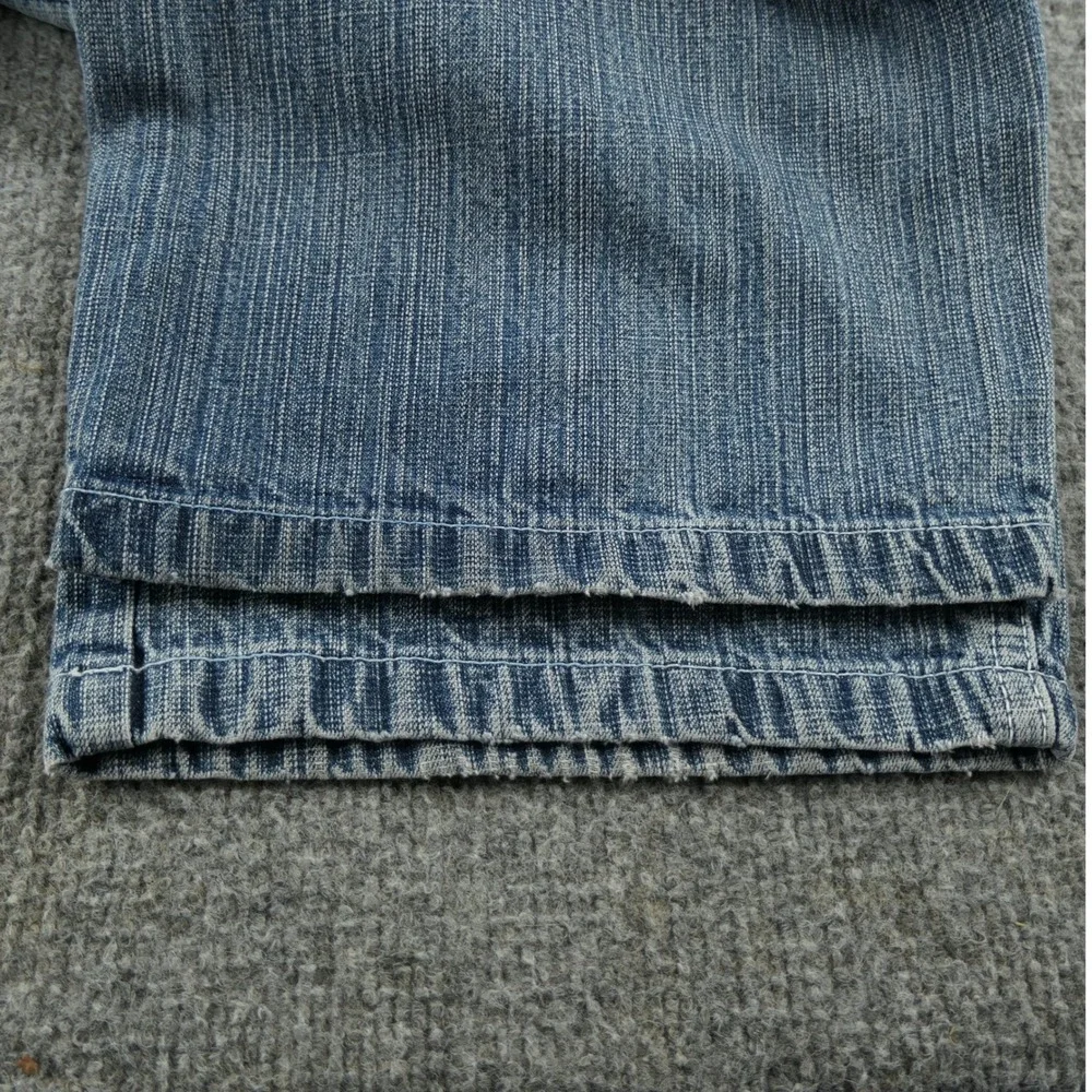 Southpole Jeans Mens 32x28 Red Tab Baggy Denim Y2K Hip Hop Skater Streetwear